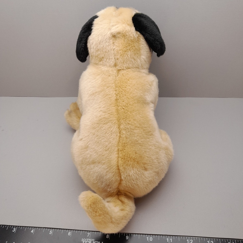 Vintage 2000 Animal Alley Pug Dog Plush 13" Toys R Us Exclusive Stuffed Animal - Picture 6 of 10